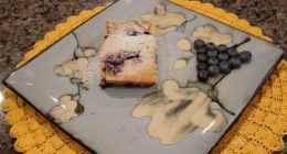 Eggless Blueberry Cake