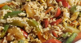 Simple Vegetable Fried Rice